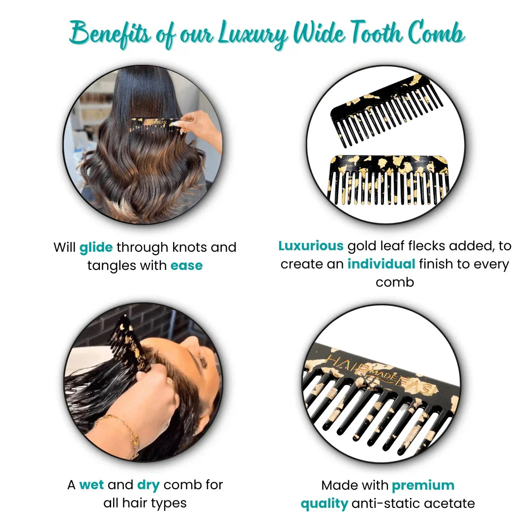 Luxury Wide Tooth Comb