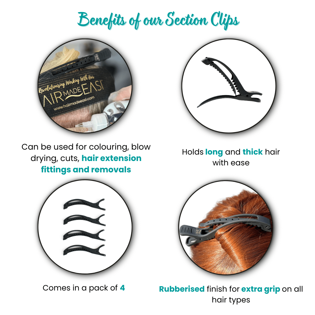 Section Clips - Hair Made Easi