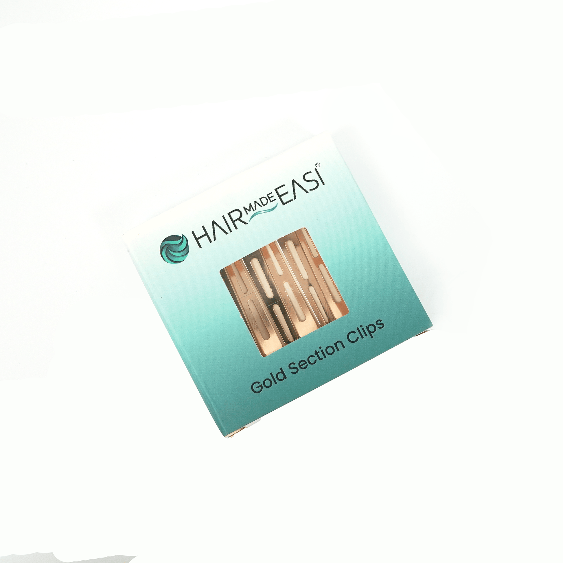 Small Gold Section Clips - Hair Made Easi