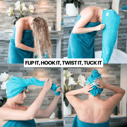 XL Luxury Drying Wrap - Hair Made Easi